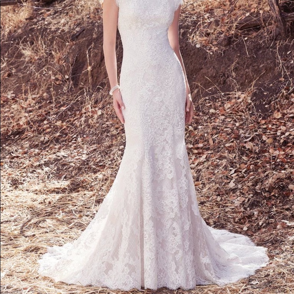 Maggie Sottero Hudson Lynette Wedding Dress - Picture 1 of 8